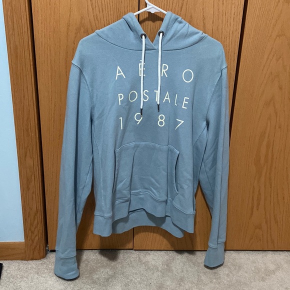 Aeropostale Tops - Like New Condition Women’s Large AEROPOSTALE Hoodie, Light Blue Colored